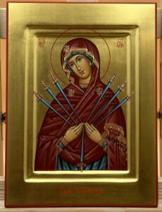 Богородица «Семистрельная» Образец 16 Березники