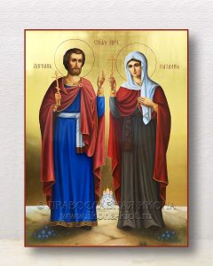 Икона «Адриан и Наталия, святые мученики» Березники
