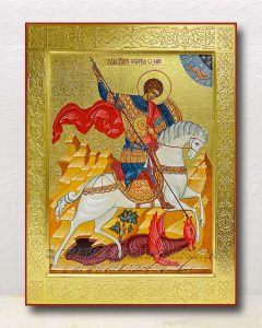 Икона «Георгий Победоносец (чудо о змие)» (образец №23) Березники